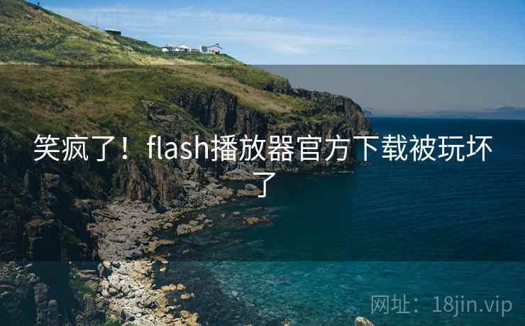 笑疯了！flash播放器官方下载被玩坏了