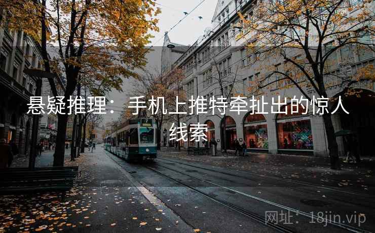 悬疑推理：手机上推特牵扯出的惊人线索