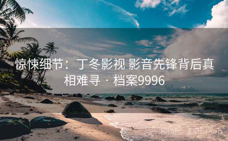 惊悚细节：丁冬影视 影音先锋背后真相难寻 · 档案9996